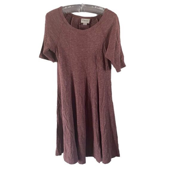 Ganni by Anthropologie Winter Jersey Mini Swing Dress - Picture 2 of 5